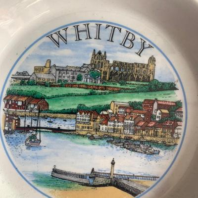 Large Lot of World Travel Ashtray Small Saucers