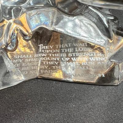 Eagle Figurines & Limited Edition Collectors Plate (M-RG)