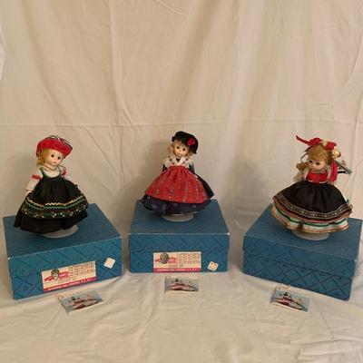 Madame Alexanderâ€™s Finland, Germany, and Poland Dolls (GR-KW)