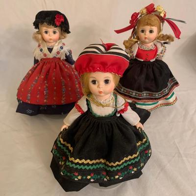 Madame Alexanderâ€™s Finland, Germany, and Poland Dolls (GR-KW)