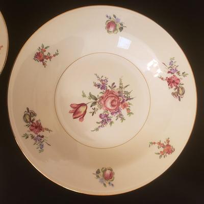 Household Institute Priscilla Pattern Bowls and Plates ( DR-KD)