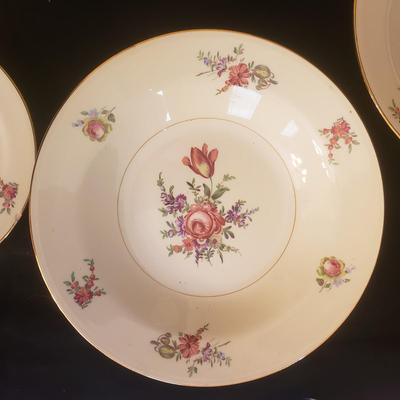 Household Institute Priscilla Pattern Bowls and Plates ( DR-KD)