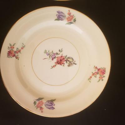 Household Institute Priscilla Pattern Bowls and Plates ( DR-KD)
