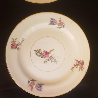 Household Institute Priscilla Pattern Bowls and Plates ( DR-KD)