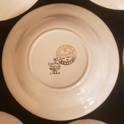 Household Institute Priscilla Pattern Bowls and Plates ( DR-KD)