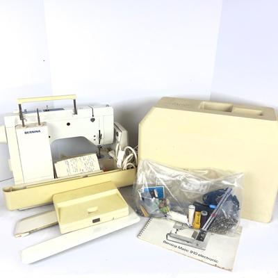 1068 Bernina Magic 910 Sewing Machine with Attachments