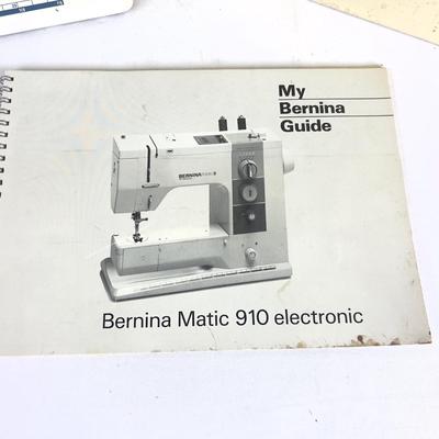 1068 Bernina Magic 910 Sewing Machine with Attachments