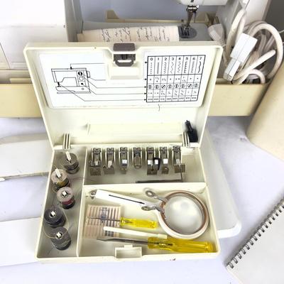 1068 Bernina Magic 910 Sewing Machine with Attachments
