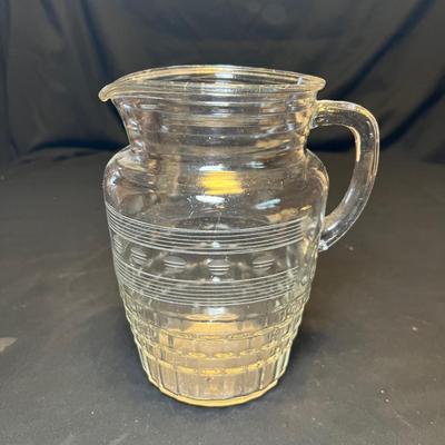 Etched Glass Bowl, Platter & More (M-RG)