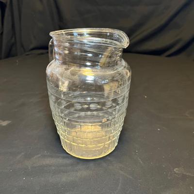 Etched Glass Bowl, Platter & More (M-RG)