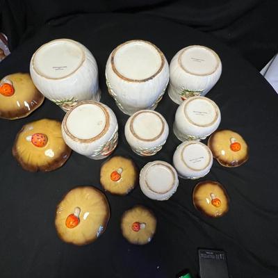 Merry Mushroom Vintage Sears Canisters & More (M-RG)