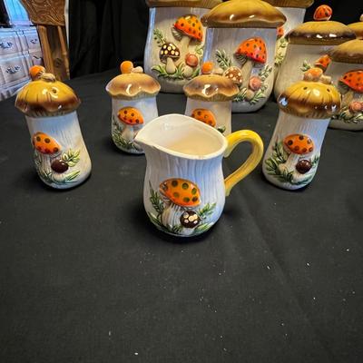 Merry Mushroom Vintage Sears Canisters & More (M-RG)