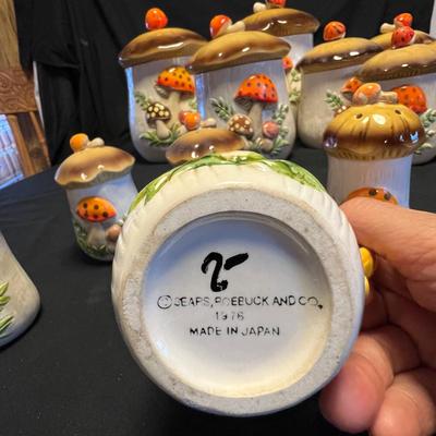 Merry Mushroom Vintage Sears Canisters & More (M-RG)
