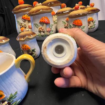 Merry Mushroom Vintage Sears Canisters & More (M-RG)