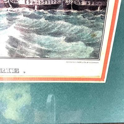 1073 Perry's Victory on Lake Erie & Gilmor Meredith of Baltimore 1860
