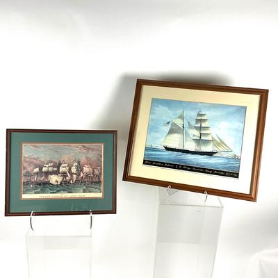 1073 Perry's Victory on Lake Erie & Gilmor Meredith of Baltimore 1860