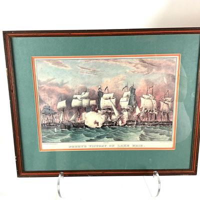 1073 Perry's Victory on Lake Erie & Gilmor Meredith of Baltimore 1860