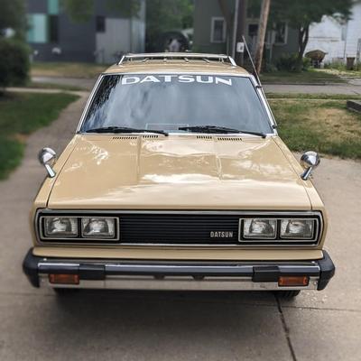 RARE Original 1980 Datsun 510 Wagon