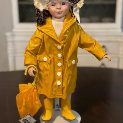 Collections ETC Doll in Raincoat 17