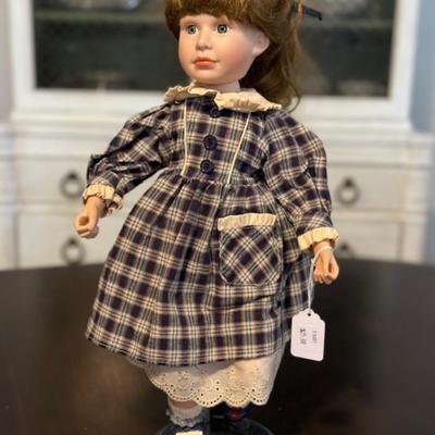 Ponytail Doll in Dress 14