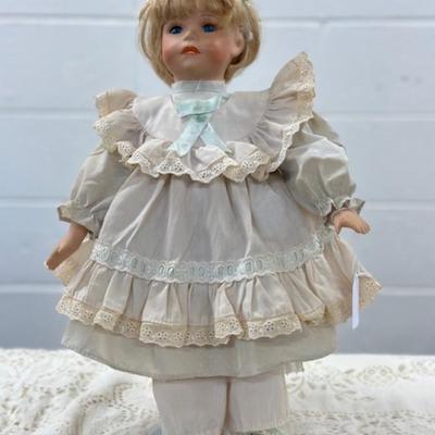 Porcelain Doll - Short Hair-Dress and Bloomers 16