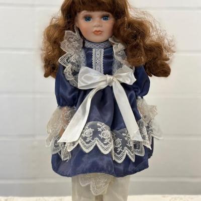 Seymour Mann Blue Dress 17"