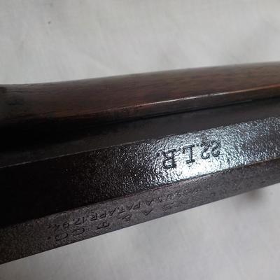Vintage J. Stevens Lever action single shot "Crack Shot", 22cal./ est$130 to $300.