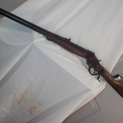 Vintage J. Stevens Lever action single shot "Crack Shot", 22cal./ est$130 to $300.