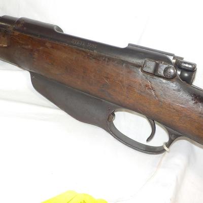 Steyr 1889 Dutch rifle, 7,7 cal. Calvalry Carbine/ est $100 to $350