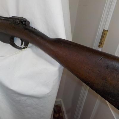 Steyr 1889 Dutch rifle, 7,7 cal. Calvalry Carbine/ est $100 to $350