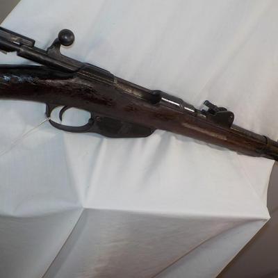 Steyr 1889 Dutch rifle, 7,7 cal. Calvalry Carbine/ est $100 to $350
