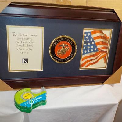 Plaque for your Hero/set in own pictures/ 18in x 10in./est. $20 to $40.