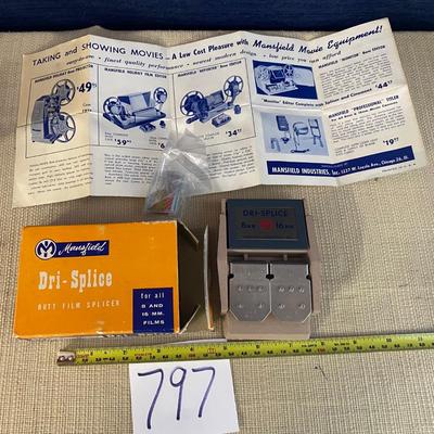Vintage Mansfield Dri-Splice for Film