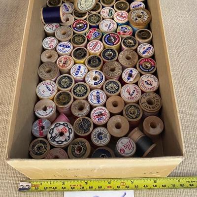 Vintage Sewing Spools