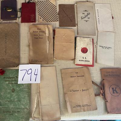 1911-1913 KU Kappa Sigma Books