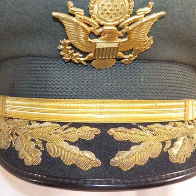 Real US Army Field Grade Dress hat w/ clover. est. $70 to $150.