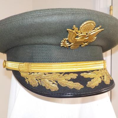Real US Army Field Grade Dress hat w/ clover. est. $70 to $150.