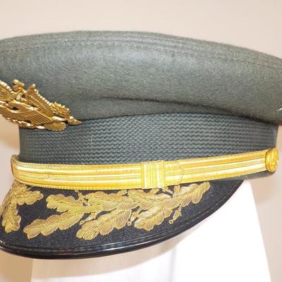 Real US Army Field Grade Dress hat w/ clover. est. $70 to $150.