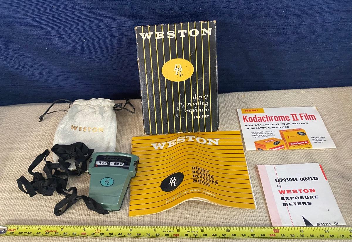 Vintage Weston Direct Reading Exposure Meter EstateSales vintage-weston-direct-reading-exposure-meter-estatesales