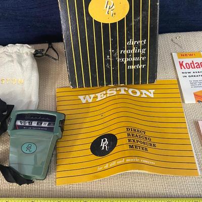 Vintage Weston Direct Reading Exposure Meter