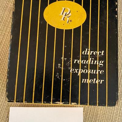 Vintage Weston Direct Reading Exposure Meter