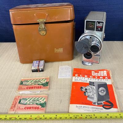 Dejur Electra Fully Automatic 8mm Movie Camera