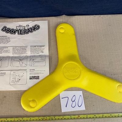 Vintage Nerf Boomerang
