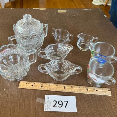 Lot of Cream & Sugar Dishes