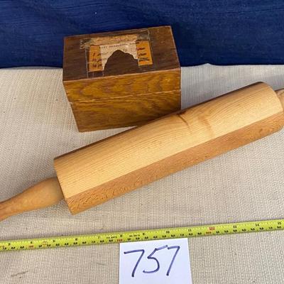 Vintage Recipes and Rolling Pin