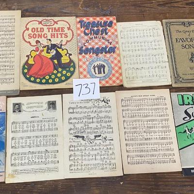 Vintage Sheet Music