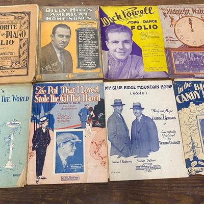 Vintage Sheet Music