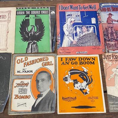 Vintage Sheet Music