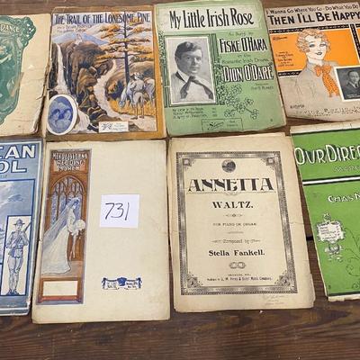 Vintage Sheet Music