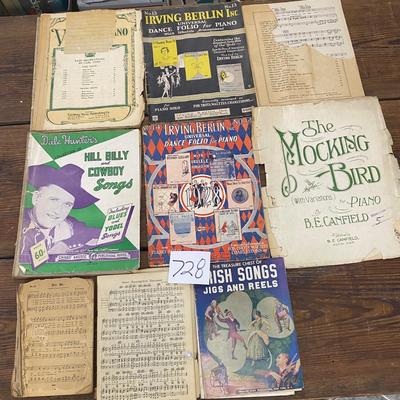 Vintage Sheet Music
